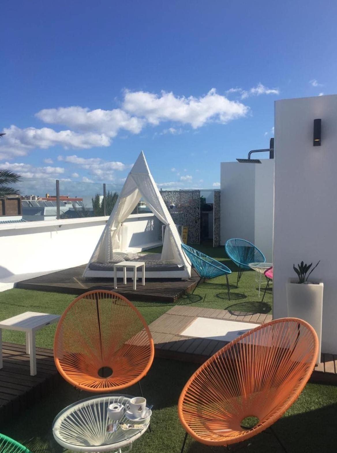 Corralejo Bristol Terrace Apartment Con Giardino Privato Esterno Exteriör bild